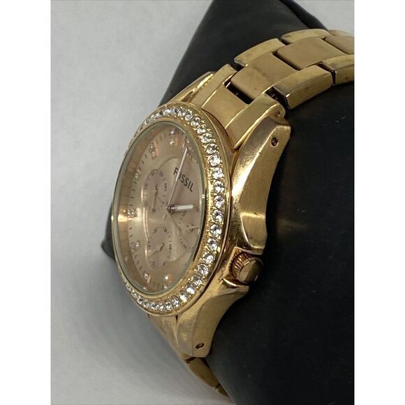Fossil ES2811 Women's Rose Gold Stainless Steel Analog Dial Quartz Watch HK1066 - Picture 4 of 12